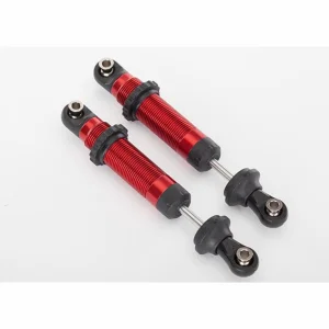 Traxxas Shocks GTS Aluminium (red-anodized) (assembled with spring retainers) (2)