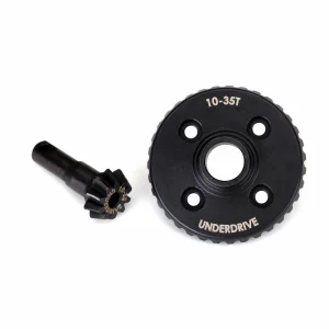 Traxxas TRX-4 Machined Differential Ring Gear and Pinion Gear - Underdrive 10-35T