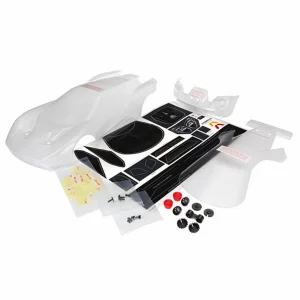 Traxxas Body Ford GT (clear requires painting)/ decal sheet (includes tail lights exhaust tips mounting hardware)