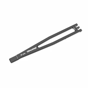 Traxxas Battery hold-down, 6061-T6 aluminium (gray-anodised)