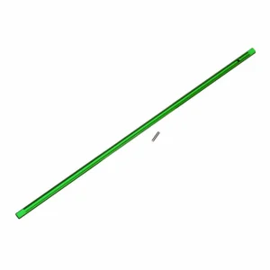 Traxxas Driveshaft center Aluminium / pin green