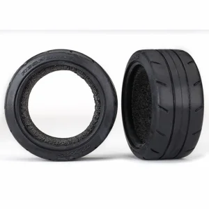 Traxxas Tires Response 1.9 Touring (extra wide rear)/ foam inserts (2) (fits 8372 wide wheel)