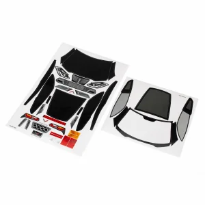 Traxxas Decal sheets Chevrolet Corvette Z06