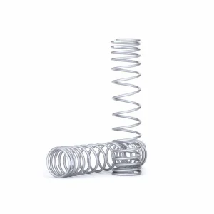 Traxxas Spring Shock front (silver) (GTR) (progressive 0.833 rate white stripe) (2)