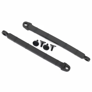 Traxxas Limit strap rear suspension (2)/ 3x8 flathead screw (4)
