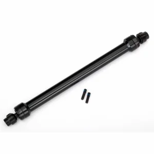 Traxxas Driveshaft center rear 6061-T6 Aluminium (black-anodized) (fully assembled)/ 3mm screw pin (2)