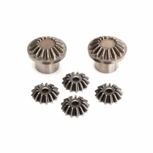 Traxxas Gear set rear differential (output gears (2)/ spider gears (4) ( 8581 required to build complete differential)