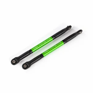 Traxxas Push rods, Aluminium (green-anodized) (2) (assembled with rod ends)