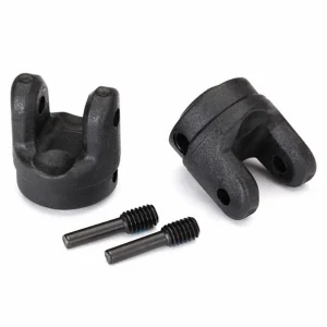 Traxxas Yokes transmission (2)/ 4x15mm screw pins (2)