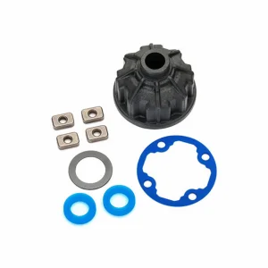 Traxxas Carrier differential (heavy duty)/ x-ring gaskets (2)/ ring gear gasket/ spacers (4)/ 12.2x18x0.5 PTW