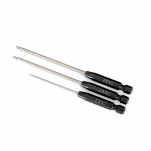 Traxxas Speed Bit Set, hex driver, 3 Piece straight (15mm, 20mm, 25mm), 1 / 4in drive