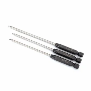 Traxxas Speed Bit Set, hex driver, 3 Piece ball-end (20mm, 25mm, 30mm), 1 / 4in drive ** CLEARANCE **