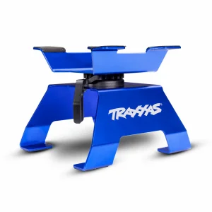 Traxxas 1:10 - 1:18 Aluminium RC Car/Truck Stand - Blue