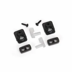 Traxxas Side marker light housing (2)/ mount (2)/ lens (2)/ 1.6x7 BCS (self-tapping) (2)