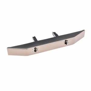 Traxxas Bumper, front (black chrome) (assembled)