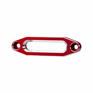 Traxxas Fairlead, winch, Aluminium (red-anodized) (use with front bumpers 8865, 8866, 8867, 8869, or 9224)