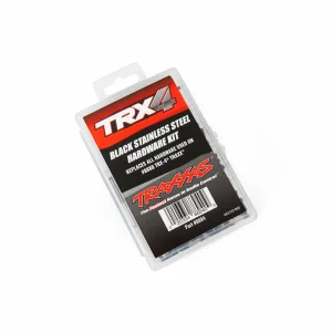Traxxas Hardware kit, black stainless steel, TRX-4 Traxx (contains all stainless steel hardware used on 8880 TRX-4 Traxx)