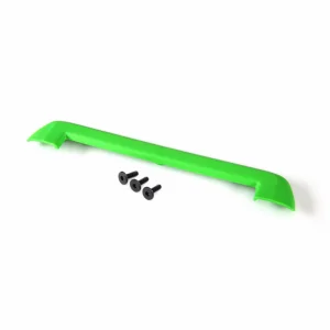 Traxxas Tailgate protector green/ 3x15mm flat-head screw (4)