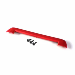 Traxxas Tailgate protector red/ 3x15mm flat-head screw (4)