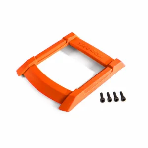 Traxxas Skid plate roof (body) (orange)/ 3x12mm CS (4)