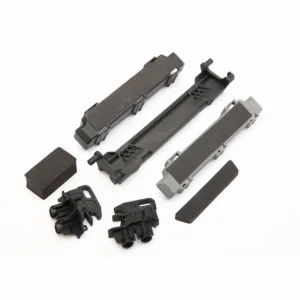 Traxxas Battery hold-down/ mounts (front rear)/ battery compartment spacers/ foam pads