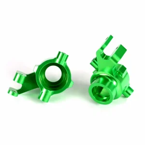 Traxxas Steering blocks 6061-T6 Aluminium (green-anodized) left right