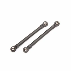 Traxxas Toe links molded composite 100mm (89mm center to center) (black) (2)