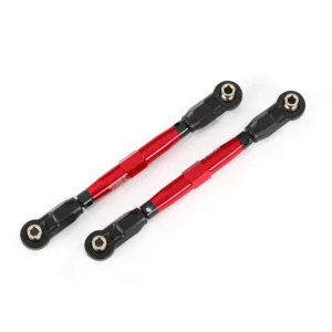 Traxxas Toe links front (TUBES red-anodized 7075-T6 Aluminium stronger than titanium) (88mm) (2)/ rod ends rear (4)/ rod ends front (4)/ Aluminium wrench (1)