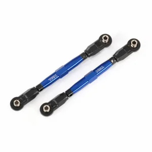 Traxxas Toe links front (TUBES blue-anodized 7075-T6 Aluminium stronger than titanium) (88mm) (2)/ rod ends rear (4)/ rod ends front (4)/ Aluminium wrench (1)