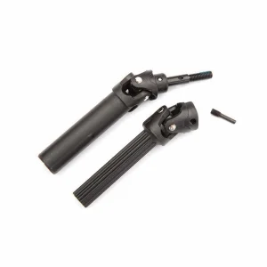 Traxxas Driveshaft assembly front or rear MAXX Duty (1) (left or right) (fully assembled ready to install)/ screw pin (1)