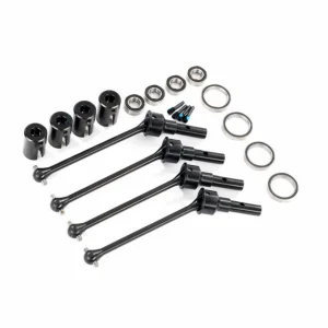 Traxxas Driveshafts steel constant-velocity (assembled) front or rear (4) (8654 8654G or 8654R required for a complete set)