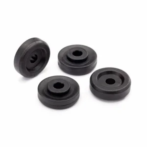 Traxxas Wheel washers black (4)