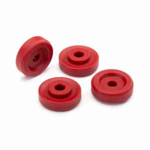 Traxxas Wheel washers red (4)