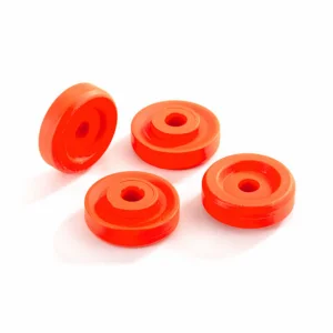 Traxxas Wheel washers orange (4)