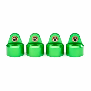 Traxxas Shock caps Aluminium (green-anodized) GT-MAXX Shocks (4)