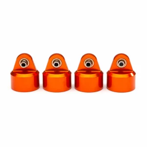 Traxxas Shock caps Aluminium (orange-anodized) GT-MAXX Shocks (4)