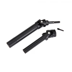 Traxxas Driveshaft assembly, front or rear, MAXX Duty (1) (left or right) (fully assembled, ready to install)/ screw pin (1) (for use with 8995 WideMaxx suspension kit)