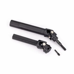 Traxxas Driveshaft assembly, front or rear, MAXX Duty (1) (left or right) (fully assembled, ready to install)/ screw pin (1) (for use with 8995 WideMaxx suspension kit)
