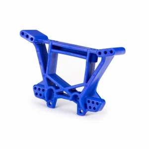 Traxxas Shock tower, rear, extreme heavy duty, blue (for use with 9080 upgrade kit)