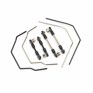 Traxxas Sway bar kit (front and rear) (includes front and rear sway bars and adjustable linkage)