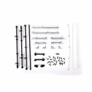 Traxxas Side trim, Chevrolet Blazer (1972), left + right/ rear trim, upper + lower/ retainers, left, right + rear/ 26x8 BCS (23)/ 16x5 BCS (self-tapping) (5) (fits 9111 body)