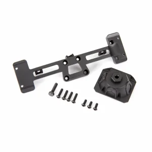 Traxxas Spare Tyre mount/ mounting bracket/ 3x8 BCS (3)/ 3x12 BCS (4)/ 4x15mm hex bolt (fits 9211 body)