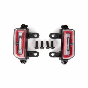 Traxxas Tail light assembly, complete (2)/ 3x8mm BCS (4) (fits 9211 body)