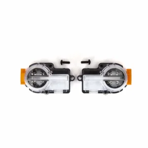 Traxxas Headlight assembly, complete (2)/ 26x8mm BCS (2) (fits 9211 body)