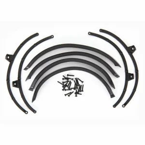 Traxxas Fender flares, front + rear (2 each)/ flare mounts (4)/ 2x8 CS (24) (fits 9211 body)