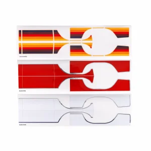 Traxxas Decal sheets, Ford F-150 (1979) (red, white, + freewheel) (fits 9230 body)