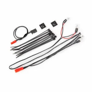 Traxxas LED light harness / power harness / zip ties (9) / mounts (2) (fits 9333 or 9335 body)