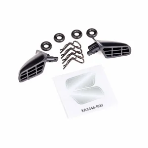 Traxxas Mirrors, side (left + right)/ o-rings (4)/ body clips (4) (fits 9421 body)