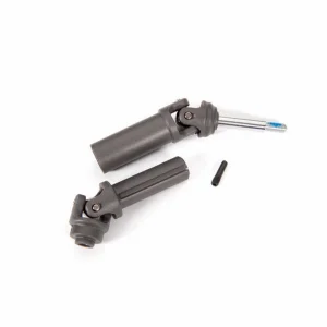 Traxxas Driveshaft assembly (1), left or right (fully assembled, ready to install)/ screw pin (1)