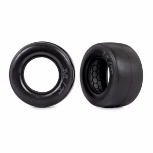 Traxxas Tyres, rear (smoke) (2)